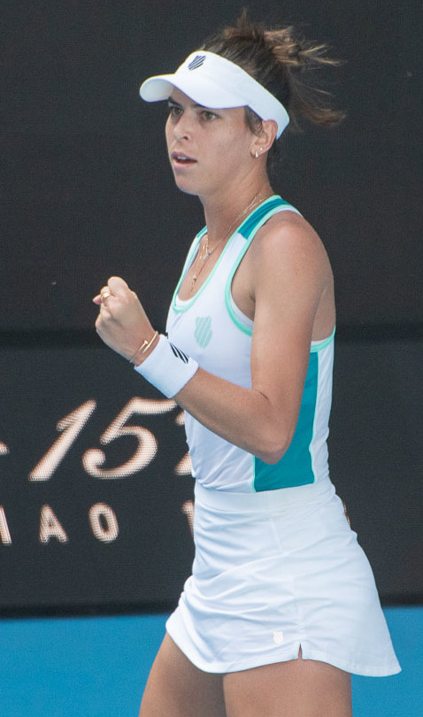 Ajla Tomlajnovic Wimbledon Tennis Court Rank US French Australian Open Match Serve 