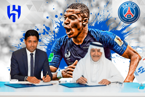 Mbappe Contract - Historic Moment: The Chief Executives of Both Teams Signing the Contract for Transfer of Mbappe From PSG To Al Hilal