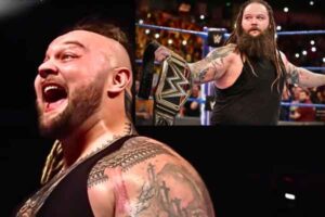 Former Champion of WWE Bray Wyatt in the wrestling ring.
