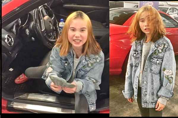 Lil Tay, the audacious sensation, emerges with a larger-than-life presence, proudly showcasing her extravagant lifestyle.