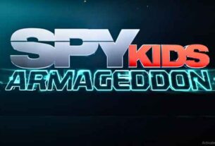 Spy Kids movie poster featuring iconic characters and logo