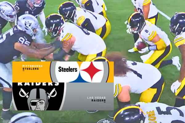 Steelers vs. Raiders Team Logos - A Clash of Titans