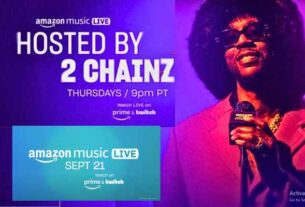 Cover Art Poster of Amazon Music Live.