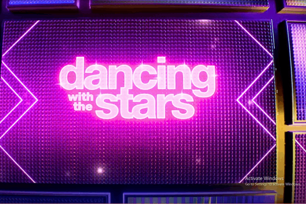 Dancing with the Stars Season 32 featuring celebrities in dazzling dance attire