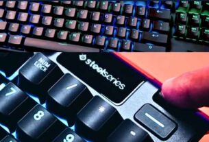 High-end Gaming Keyboard with Dedicated Keys and Roll-On for Volume Control - Gaming Keyboard