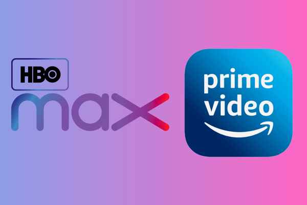 HBO Max and Amazon Prime Video Logos - Streaming Giants Battle