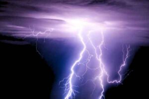A dazzling Superbolt lights up the night sky, showcasing the power of Superbolts