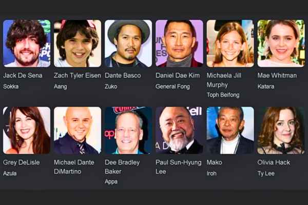 Full cast of Avatar The Last Airbender Live Action