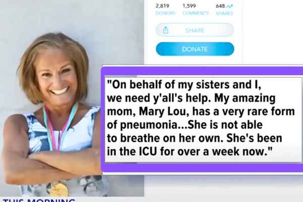 McKenna Kelley's social media post appealing for support for Mary Lou Retton