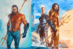 Jason Momoa and Patrick Wilson in Aquaman and the Lost Kingdom
