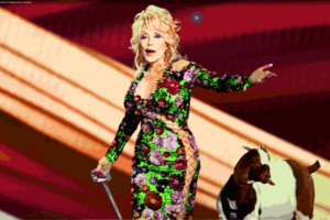 Dolly Parton's captivating stage performance adds to her legendary status and net worth.