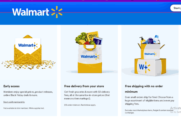 Walmart Plus Benefits: Enjoy exclusive perks with Walmart Black Friday Deals. Early access, unlimited delivery, and more for Walmart Plus members.