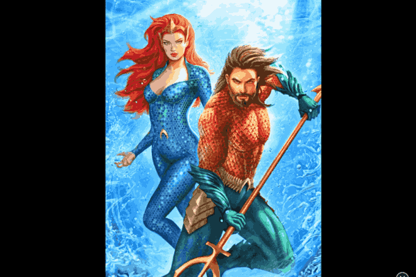 Amber Heard and Jason Momoa in Aquaman and the Lost Kingdom