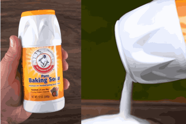 Baking Soda scrub for popping blackheads