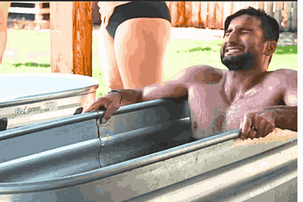 Metal Trough Ice Bath Tub - Durable and Effective Recovery Solution