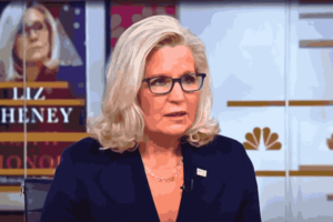 Liz Cheney Trump ln Loggerheads : Liz Cheney in TV interview discussing Republicans, Trump, and her bold stance