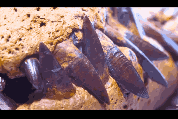 Sea Monster: Excavated Pliosaur fossils from Dorset's Jurassic Coast
