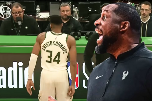 Dismissed coach ADRIAN GRIFFIN wears a pensive expression, symbolizing the unexpected shakeup in Milwaukee Bucks.