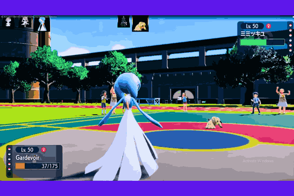 captivating image showcasing the majestic evolution of Gardevoir in Pokémon GO, highlighting its battle prowess and optimal movesets for trainers.