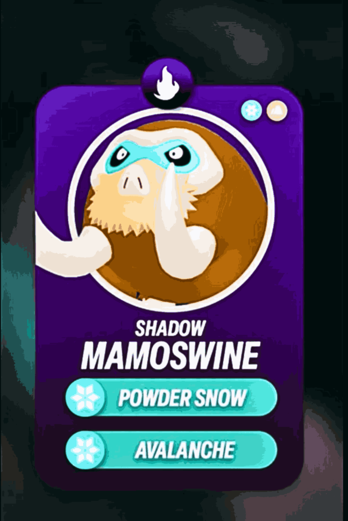 Sceptile Raid Guide : Shadow Mamoswine