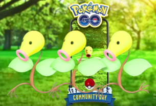 Showcasing the excitement of Bellsprout Community Day 2024 in Pokémon GO.