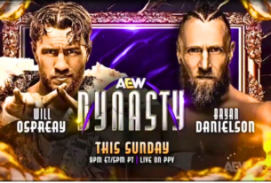 Will Ospreay triumphs over Bryan Danielson in AWE Dynasty showdown.