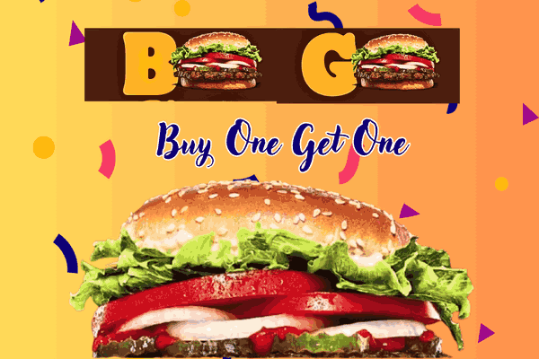 Burger King Whopper promotion: Mother's Day specials for moms and families.