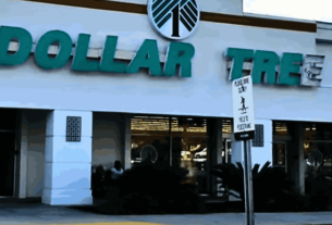 A Dollar Tree store with a green and white sign, representing the brand's expansion after acquiring 99 Cents Only store leases.