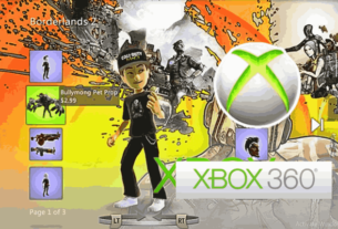 A selection of Xbox 360 game cases displayed with the Xbox 360 logo in focus.