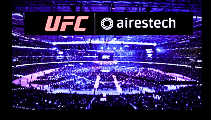 Aires Tech announces partnership with UFC, enhancing global reach with innovative EMF protection solutions.