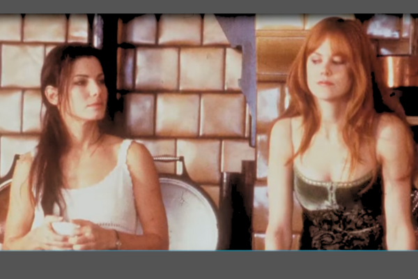 Sandra Bullock and Nicole Kidman in character as the Owens sisters in "Practical Magic 2."