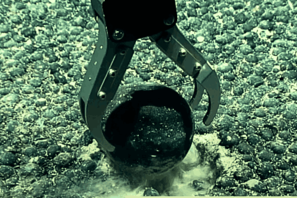 Scientists discovering dark oxygen being produced by polymetallic nodules in the pitch-black depths of the Pacific Ocean.