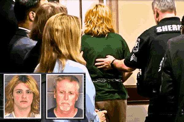 Suspect Colt Gray being escorted by police at the court after the trial session for the Apalachee High School shooting.