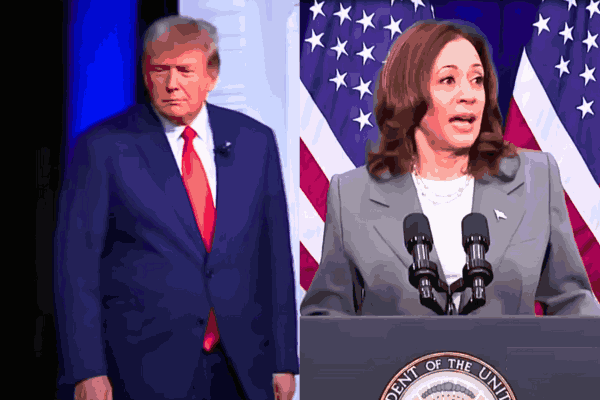 Kamala Harris and Donald Trump face off in the 2024 Presidential Debate, a pivotal moment in the election campaign.