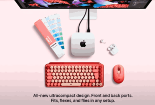 Apple Mac Mini featuring M4 chip, showcasing compact design and powerful performance for professionals and creatives.