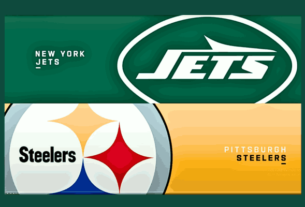 Russell Wilson leading the Steelers to a 37-15 victory against the Jets during the Jets vs Steelers game, with strong defense and key offensive plays.