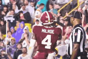 Alabama vs LSU game highlights: Jalen Milroe scores four touchdowns in Alabama's 42-13 win over LSU.