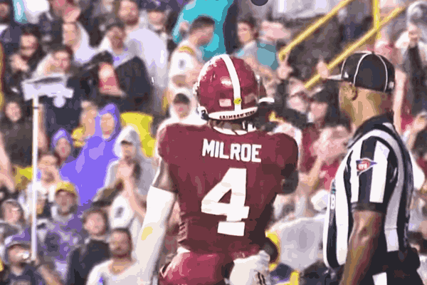 Alabama vs LSU game highlights: Jalen Milroe scores four touchdowns in Alabama's 42-13 win over LSU.
