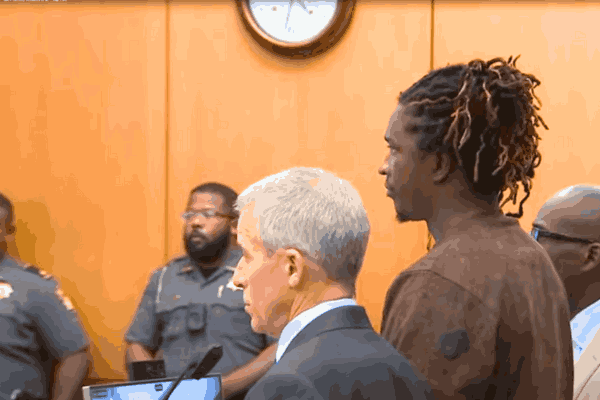 Young Thug leaving courthouse after probation sentencing in the high-profile Young Thug Trial.